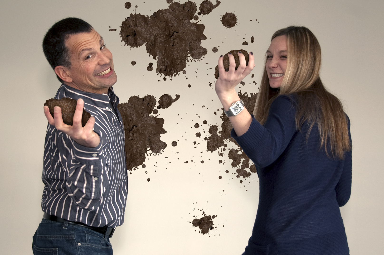 Throwing mud against the wall is not a viable marketing approach ...