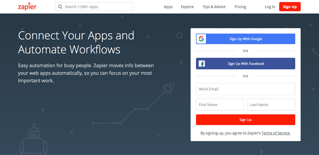B2B Marketing Tool #3: Zapier