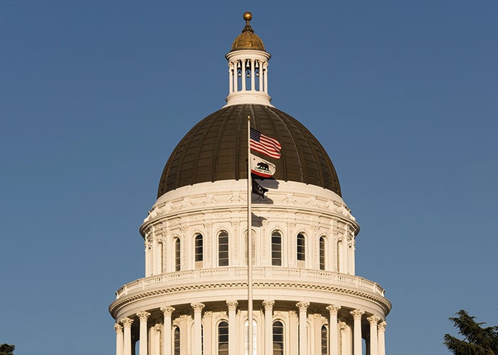 CCPA for B2B: California State Capitol building