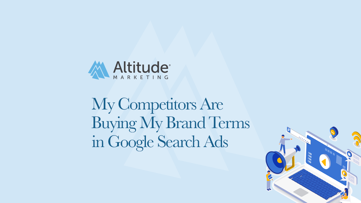 Featured image: my competitors are buying my brand terms in Google search ads