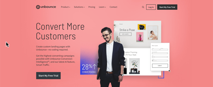 Unbounce is a conversion platform for the masses.