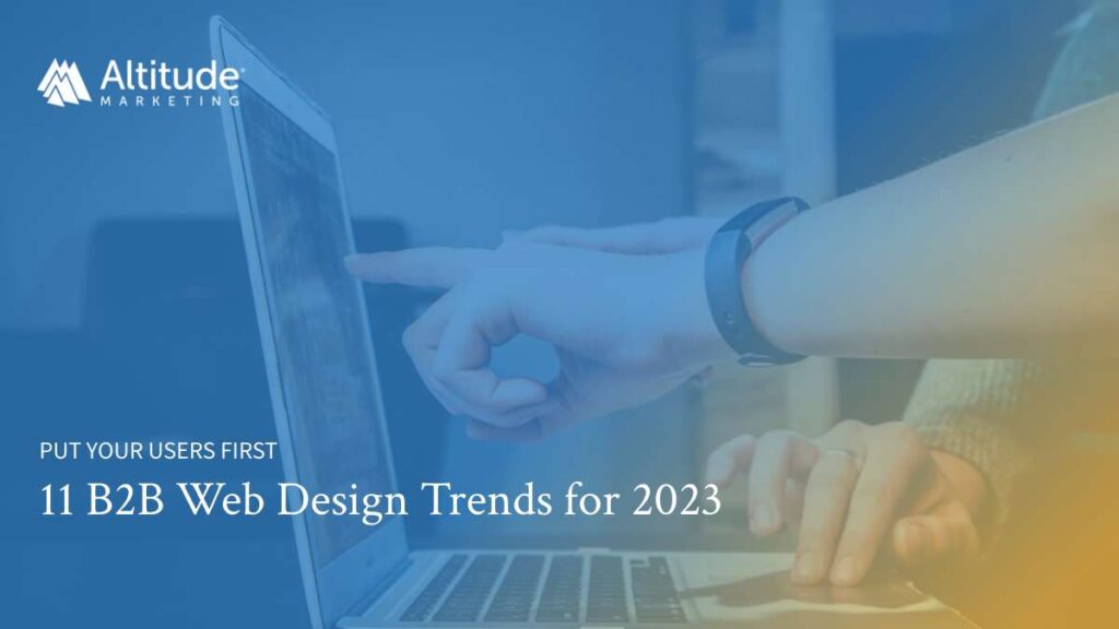 b2b web design trends for 2023