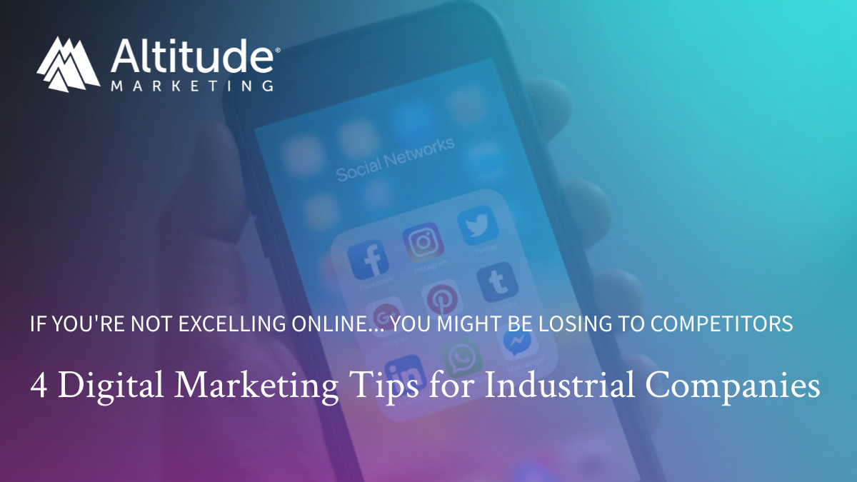 4 Digital Marketing Tips for Industrial Companies