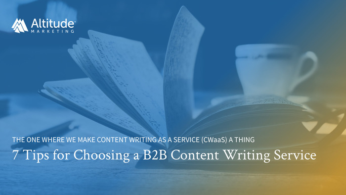 7 Tips for Choosing a B2B Content Writing Service image of book flipping through pages