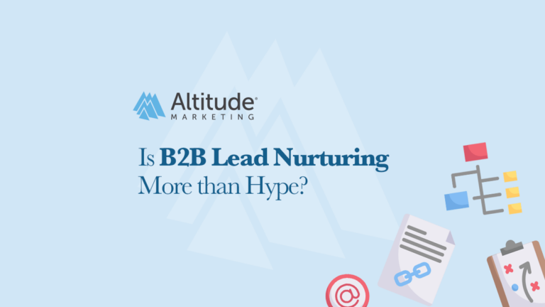 B2B Lead Nurturing - Featured Image