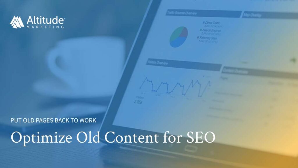 how to optimize content for SEO