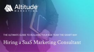 Hiring a B2B SaaS Marketing Consultant
