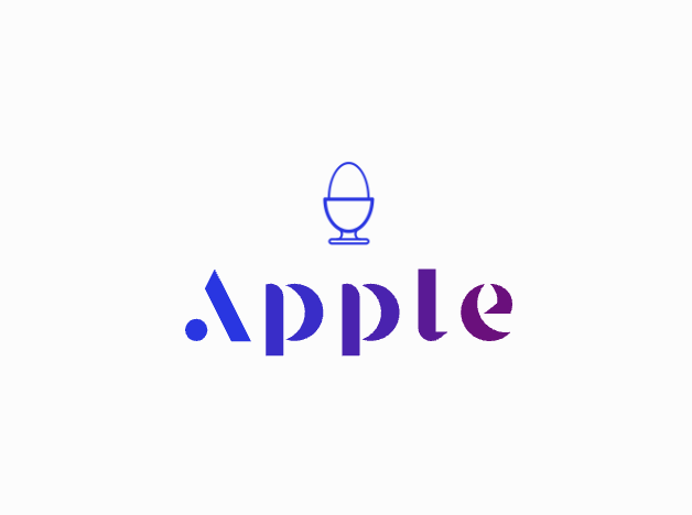 Apple example AI Created logo