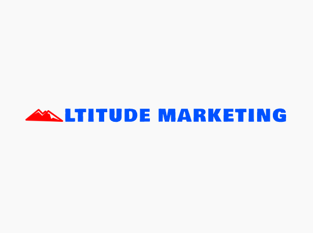Altitude Marketing example AI created logo