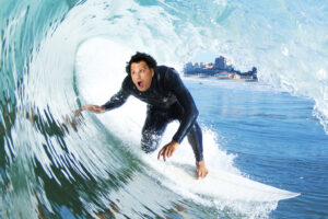 Andrew Surfing