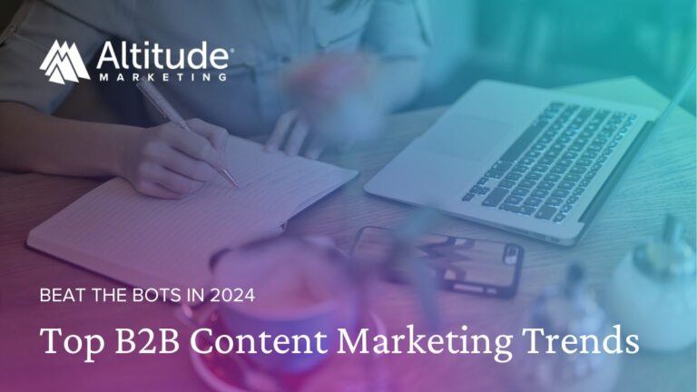 Top 2024 b2b content marketing trends