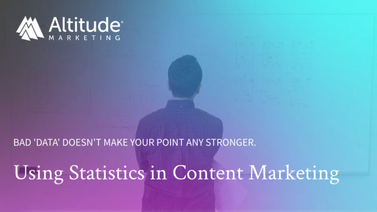 Using Statistics in Content Marketing