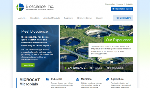 BioScience homepage
