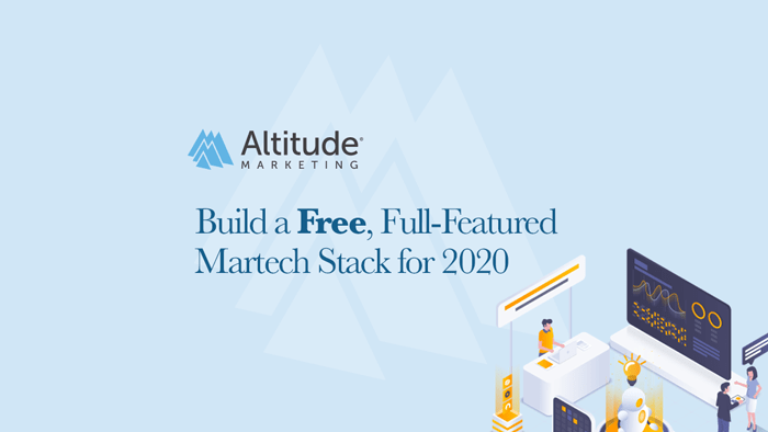 Build a free martech stack in 2020 (seriously)