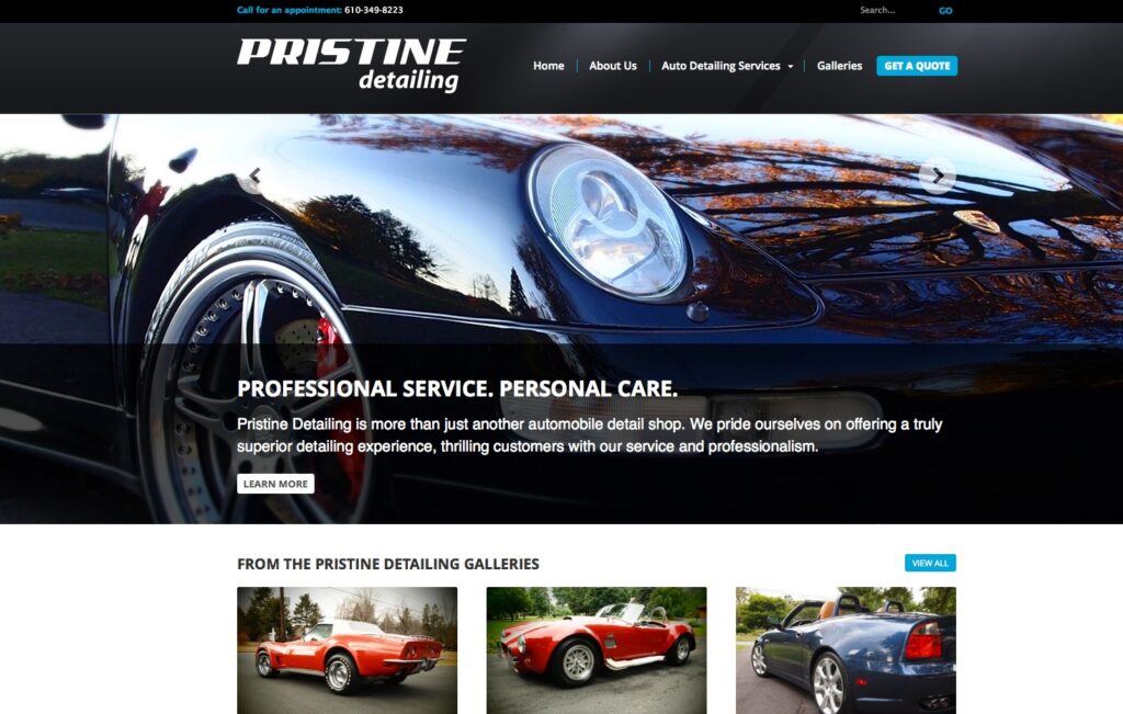 Pristine Website