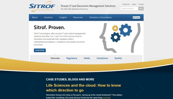 Sitrof Technologies website