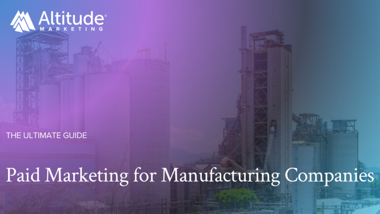 manufacturing Paid Marketing