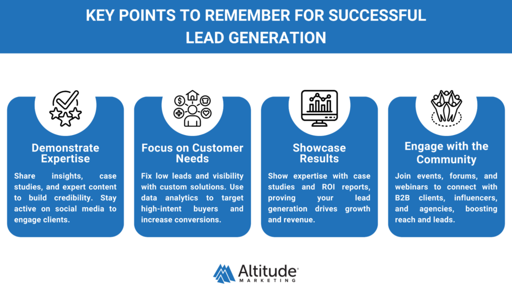 Key Points to Remember for Successful Lead Generation